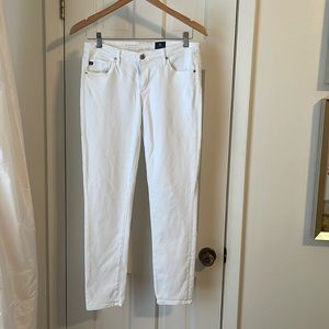AG white jeans